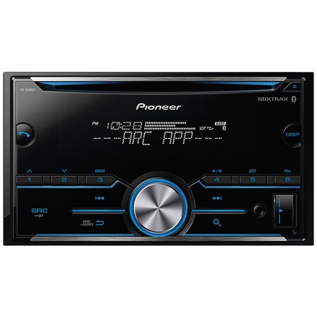 Pioneer Double-DIN In-Dash CD Receiver with Bluetooth FH-S500BT